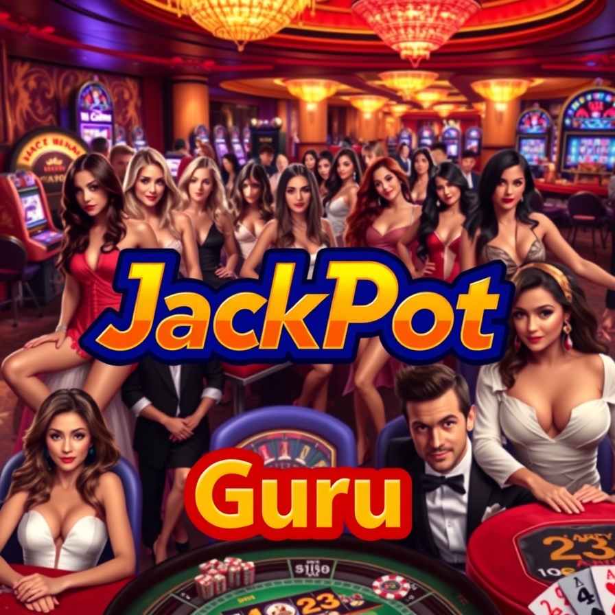 JackPot Guru gaming platform interface showing secure registration and exciting games